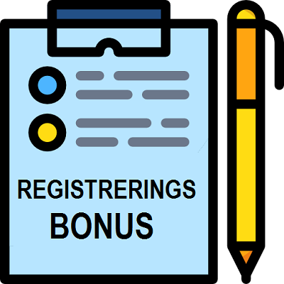 Registreringsbonus är den bästa bonusen